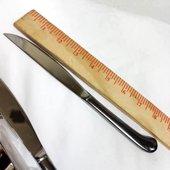 Northland Knives Stainless Set of Six Dinner Pistol Handles Flatwear NWOT - Picture 8 of 10